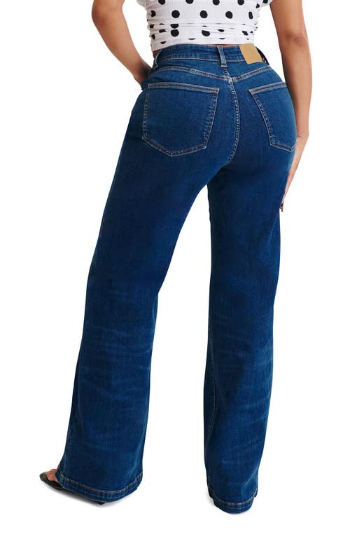 Cotton On Curvy Stretch Wide Jean In Blue