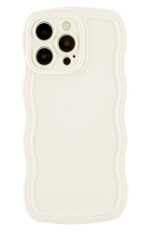 Solid Wavy Bumper iPhone 14 Pro Case