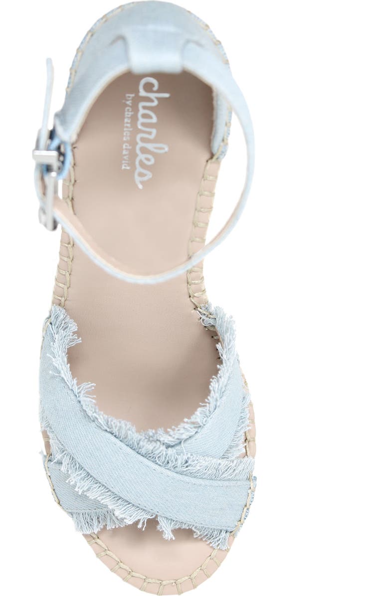 Charles by Charles David Engage Espadrille Wedge Sandal, Alternate, color,
