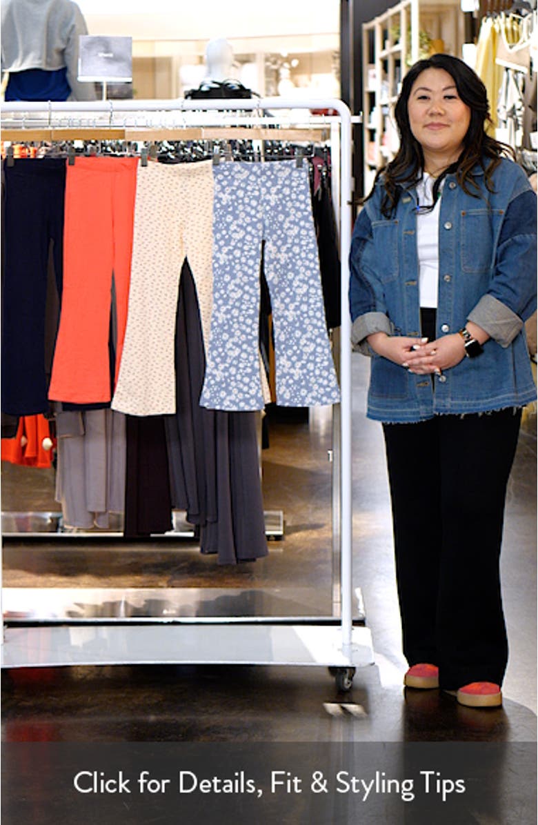 Kids' 4-Pack Flare Leggings, sales video thumbnail