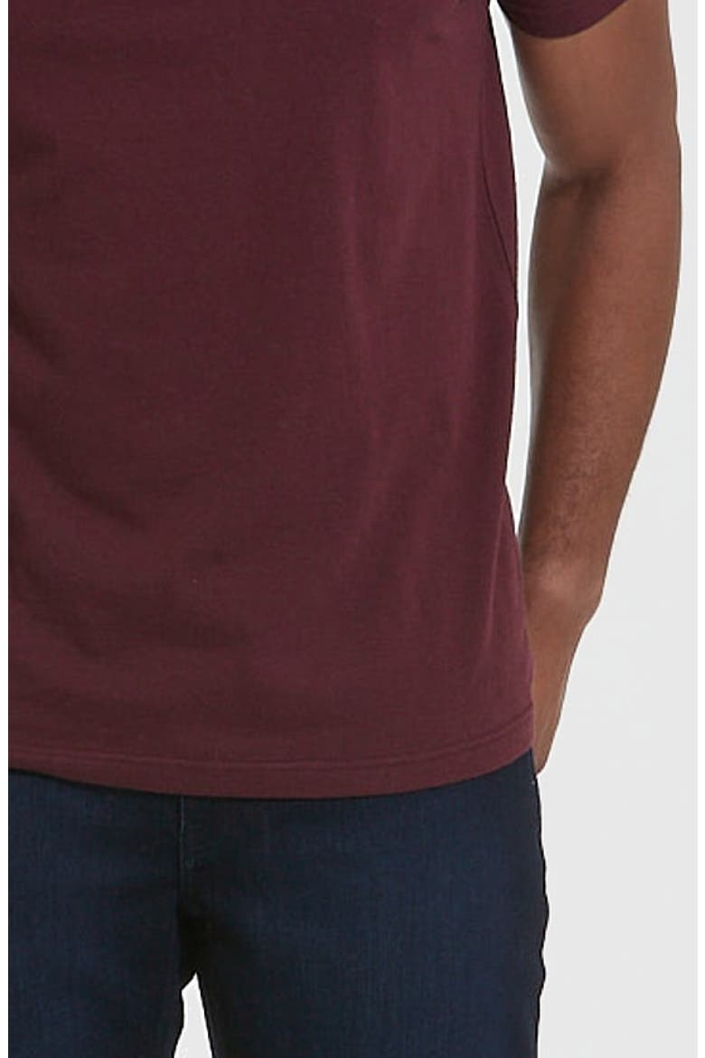 Classic Crewneck T-Shirt, Alternate, color, MAHOGANY