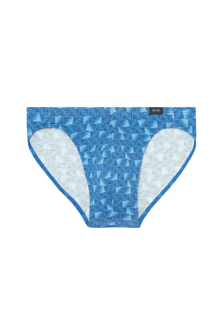 Beach Comber Comfort Micro Briefs, Main, color, Blue Print
