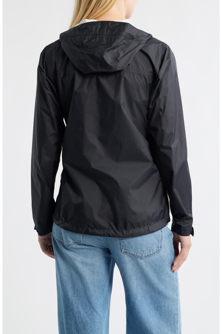 Loke Windproof Waterproof Hooded Jacket, Alternate, color, BLACK