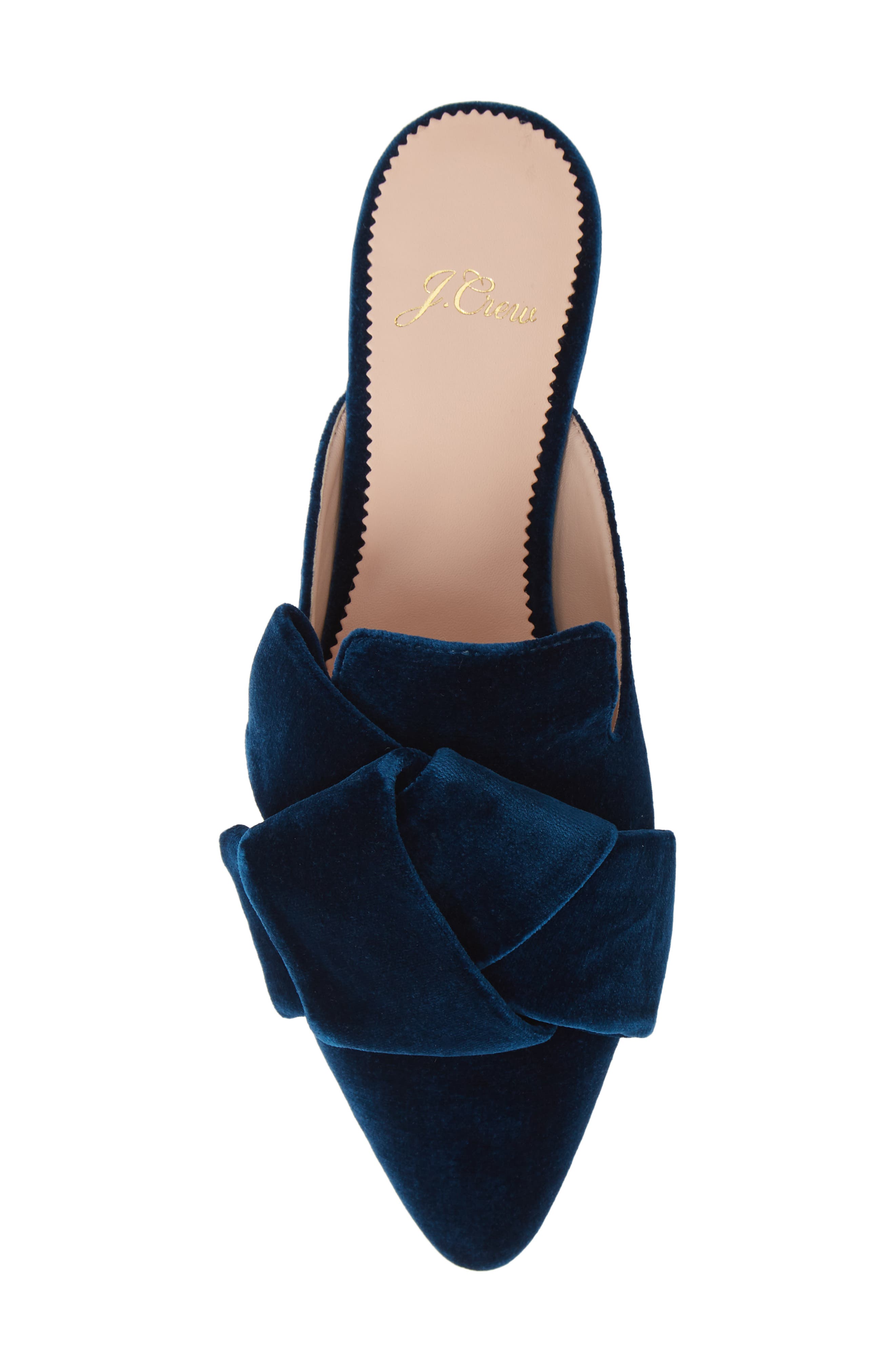 J.Crew Pointed Toe Slide Sandal, Alternate, color, 