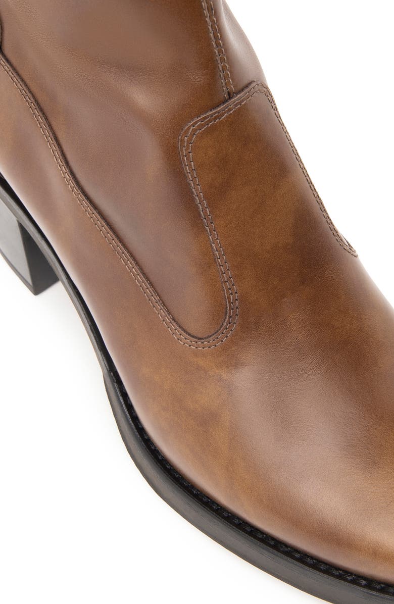 NeroGiardini Lace Up Tall Boot, Alternate, color, Brown