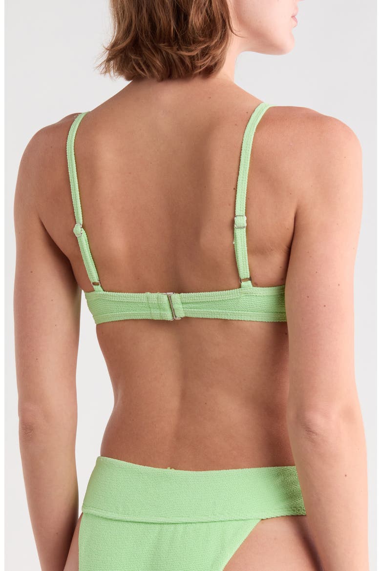 West Coast Underwire Bikini Top, Alternate, color, PARADISE GREEN