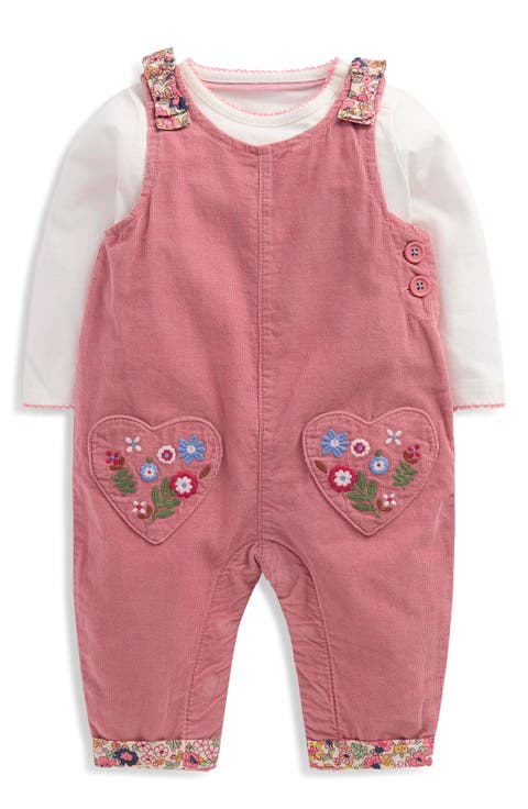 Kids' Corduroy Dungaree Set