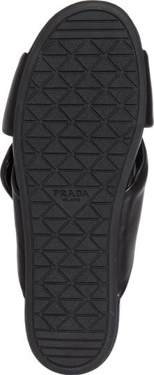 Logo Crisscross Slide Sandal