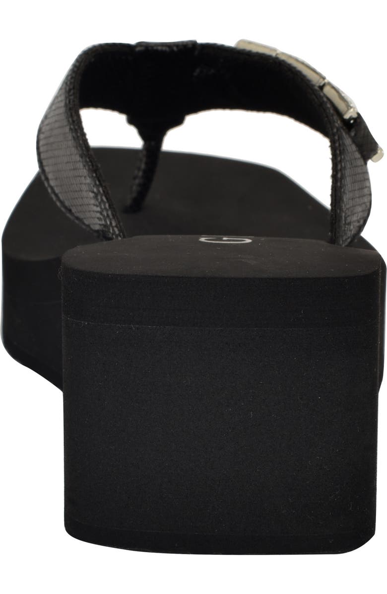 GUESS Elowen Platform Wedge Flip Flop, Alternate, color,