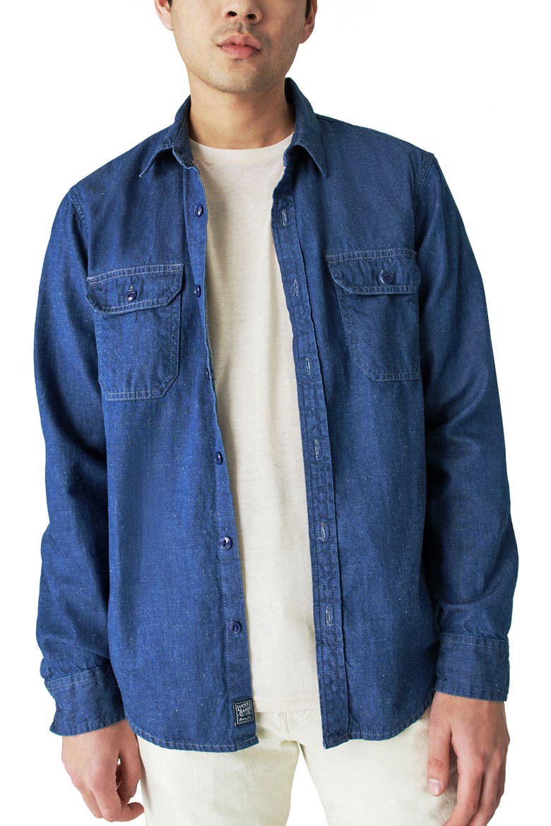 Western Button-Up Shirt, Main, color, INWOOD
