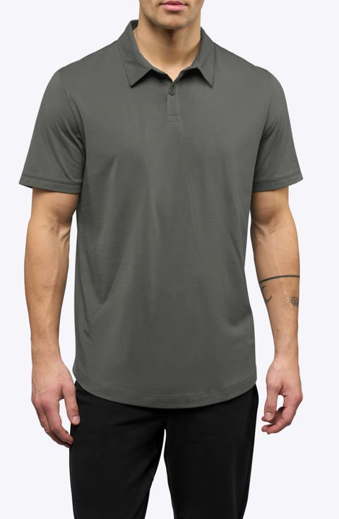 Trim Fit Cotton Blend Polo