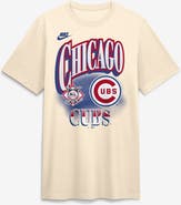 Nike Men's Nike Natural Chicago Cubs Vintage Tri-Blend T-Shirt