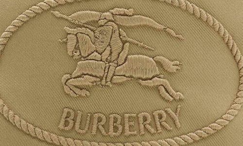 Burberry Ekd Embroidered Water Resistant Gabardine Bucket Hat