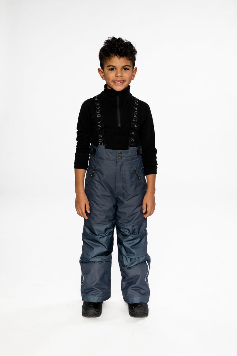 Play Cordura Reinforced Adjustable Suspenders Snow Pants, Alternate, color, Cool Dark Grey