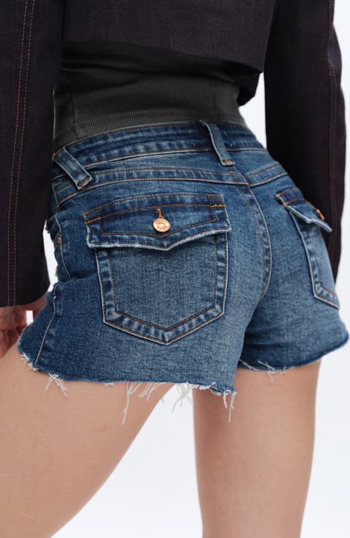 Bayeas Zoe Distressed Cutoff Denim Shorts