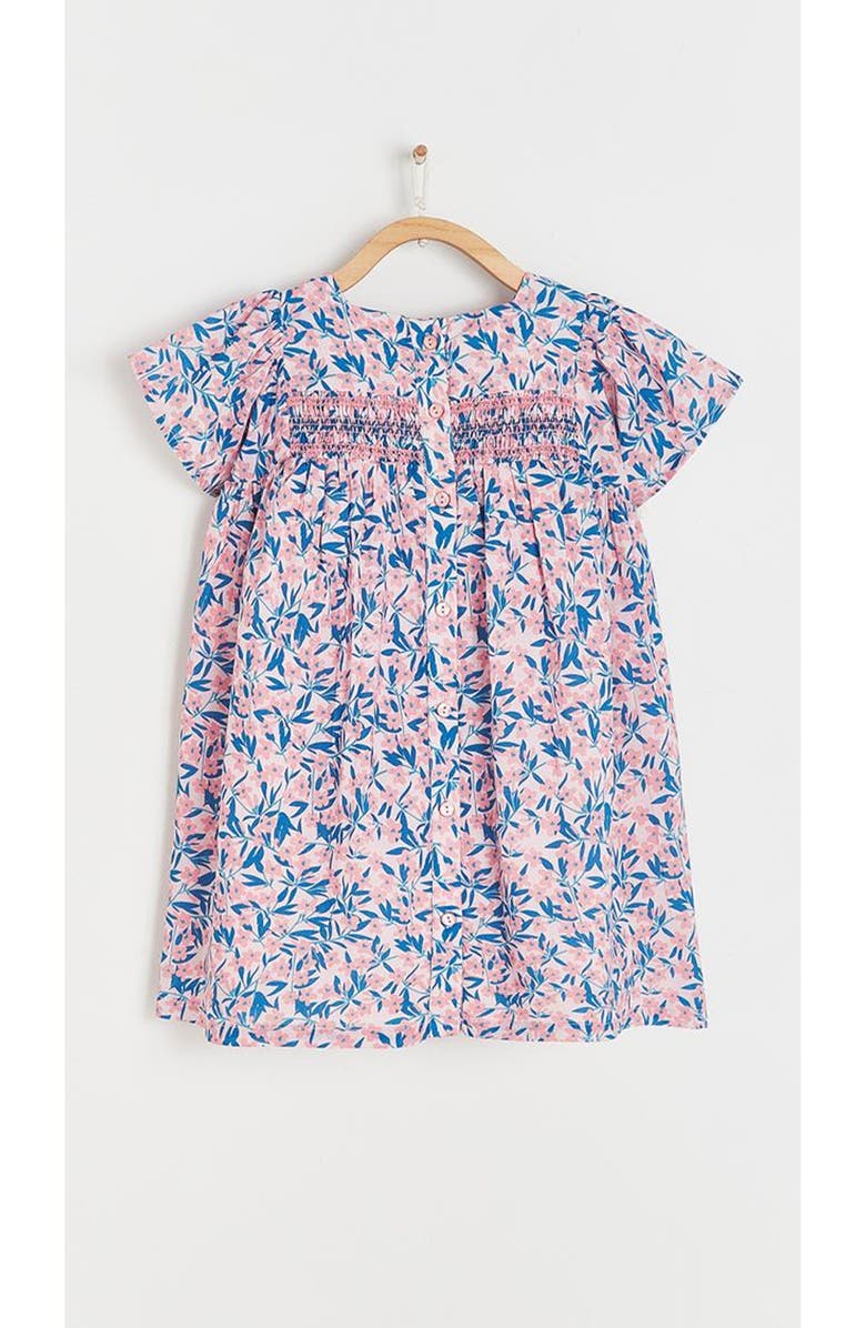 Babycottons Leticia Short Sleeve Dress, Alternate, color, Pink