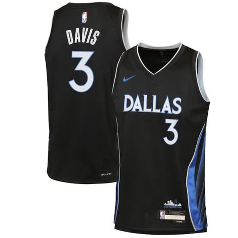 Youth Nike Anthony Davis Black Dallas Mavericks 2025/26 City Edition Swingman Jersey