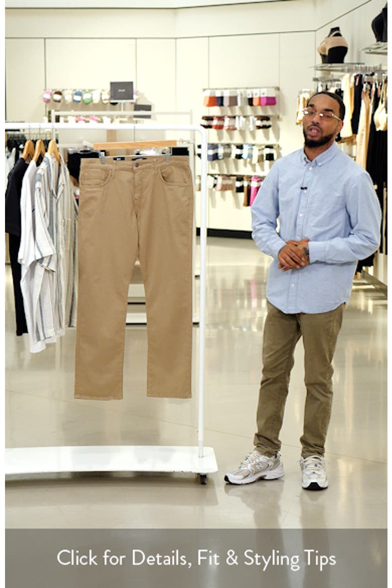 Matt Relaxed Straight Leg Twill Pants video
