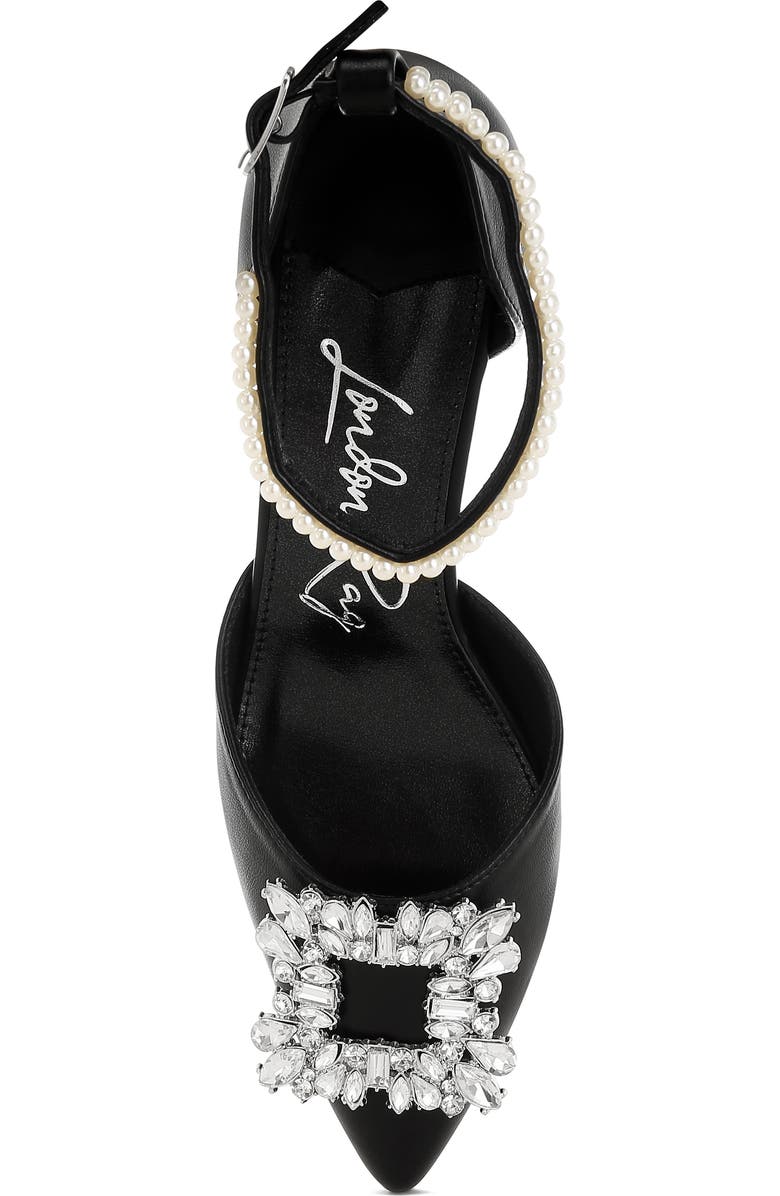 LONDON RAG Onkana Kitten Heel Sandal, Alternate, color, Black