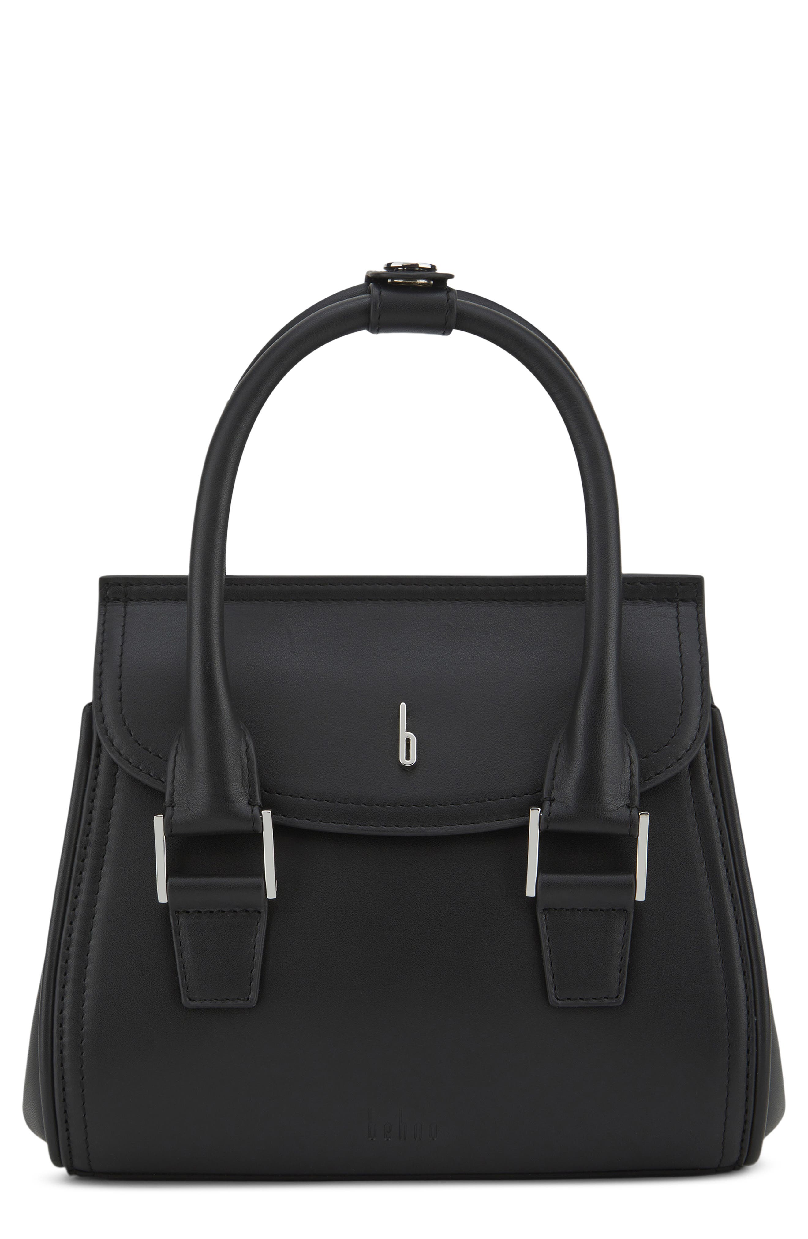 behno Mini Coco Leather Satchel, Main, color, 