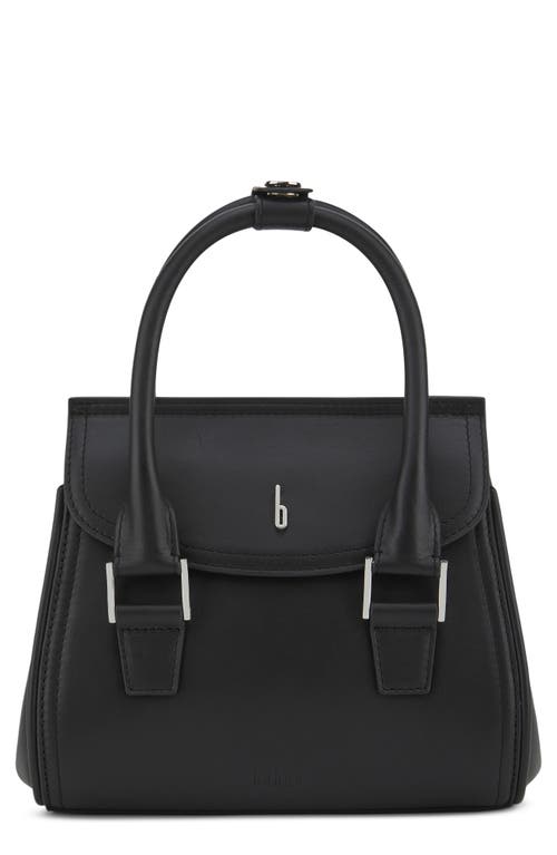 behno Mini Coco Leather Satchel in Black at Nordstrom