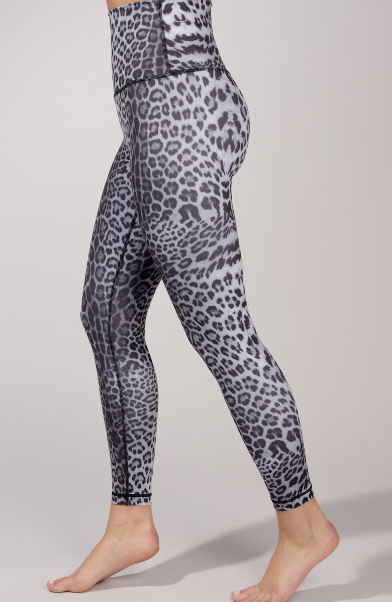 90 DEGREE BY REFLEX Animal Print High Waist Leggings, Alternate, color,
