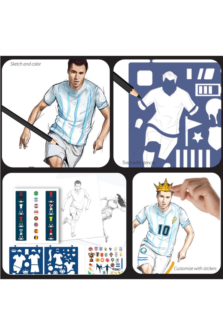 Style Me Up Sport Style Soccer, Alternate, color, Multicolored