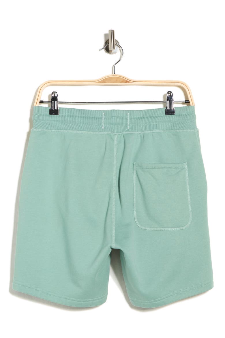French Terry Sweat Shorts, Alternate, color, SAGE
