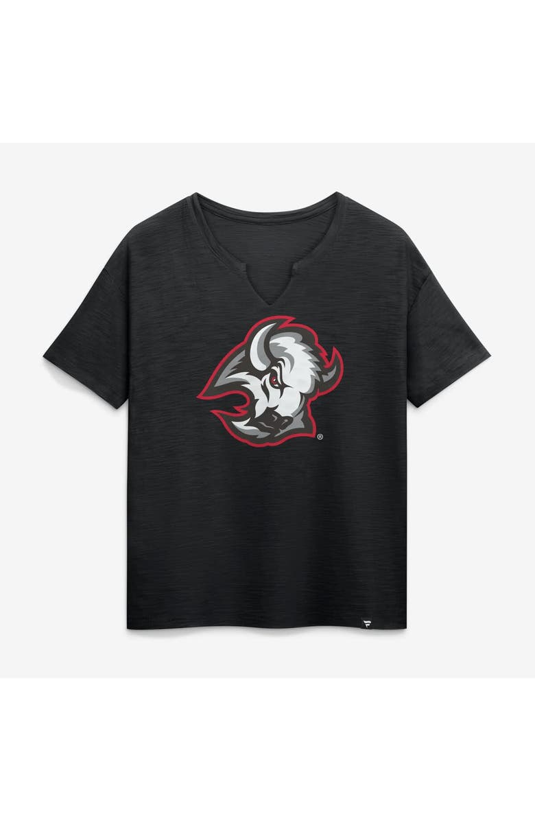 FANATICS Women's Fanatics Black Buffalo Sabres Competition Stadium Slub Boxy T-Shirt, Main, color, Black