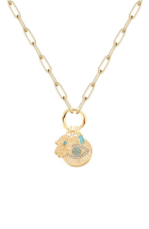 Evil Eye Luxe Everlink Necklace