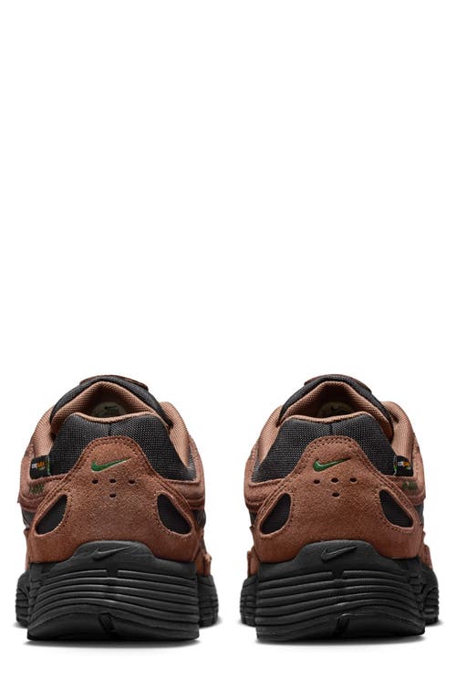Nike P-6000 Premium Sneaker In Brown