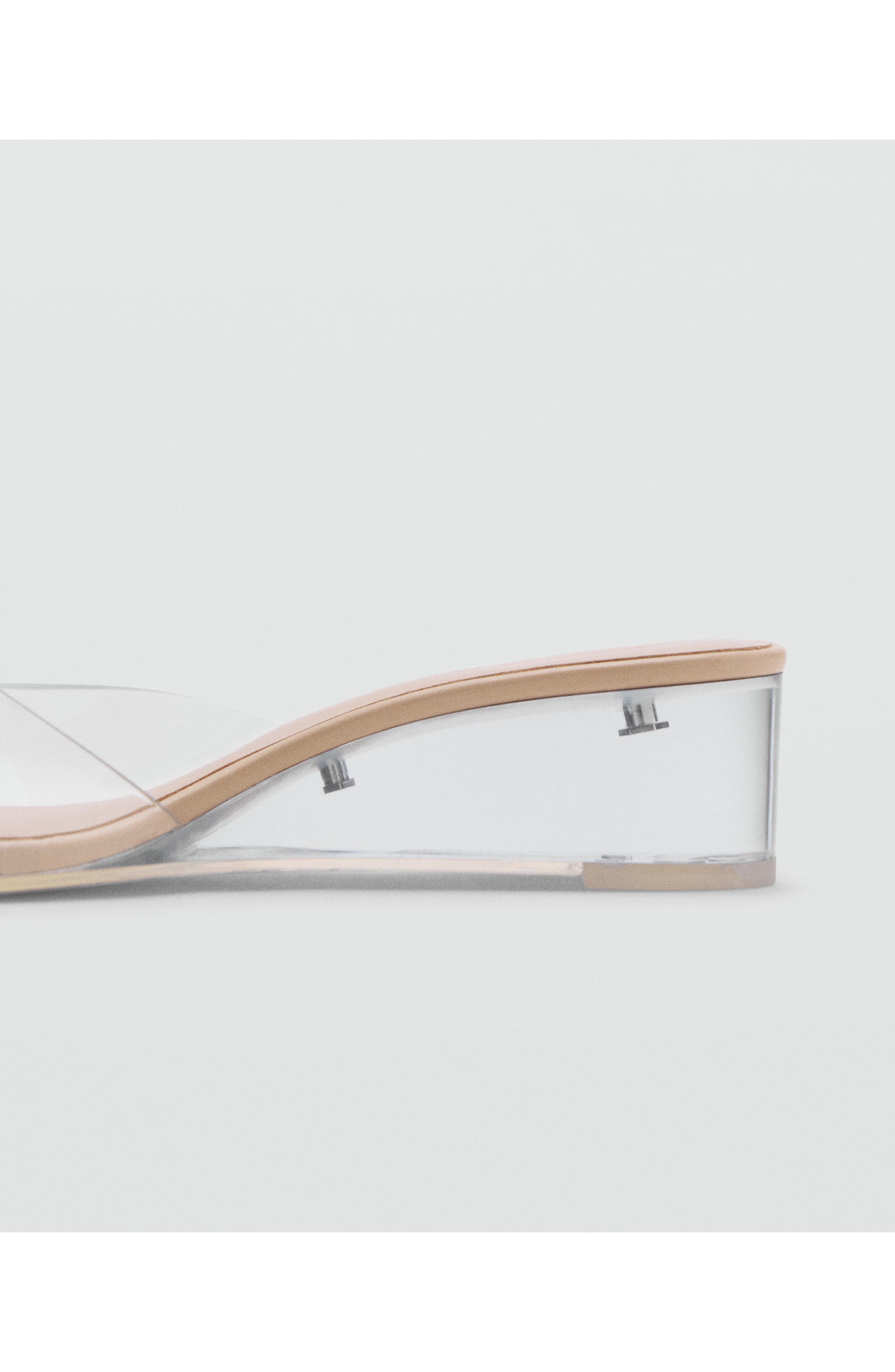 MANGO x Supriya Lele Wedge Slide Sandal, Alternate, color, Beige