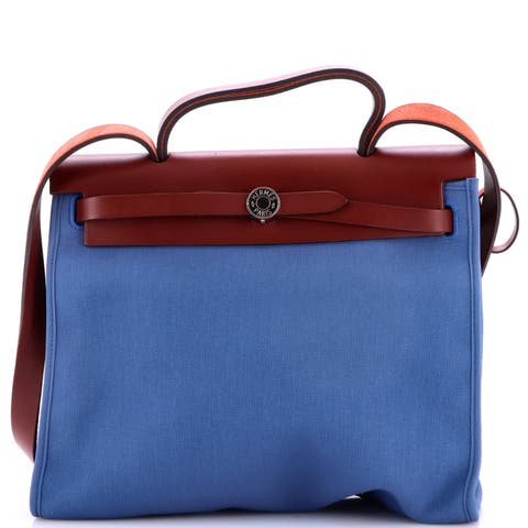 Herbag Zip Leather and Toile 31