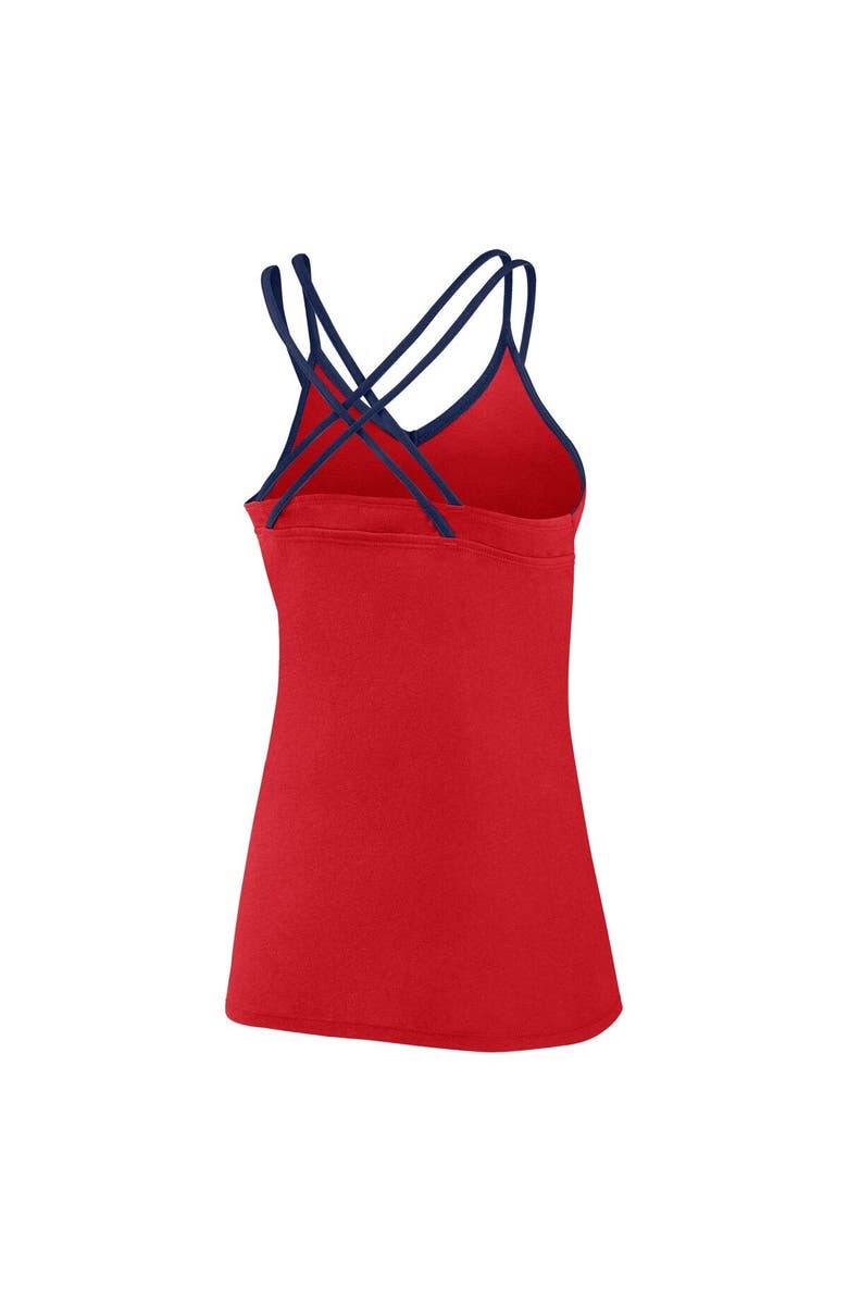 FANATICS Women's Fanatics Branded Red St. Louis Cardinals Barrel It Up Cross Back V-Neck Tank Top, Alternate, color, Red