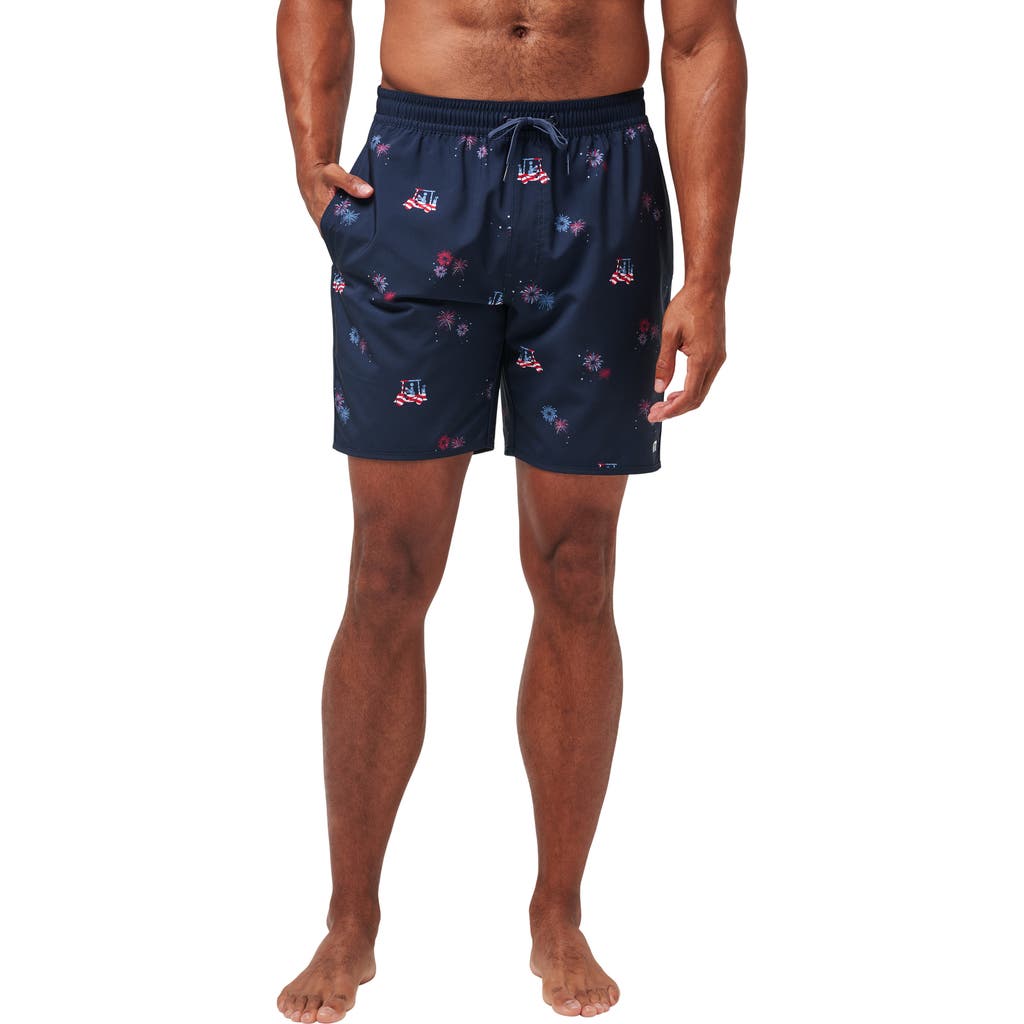 Travismathew Poolside Patriot Swim Trunks