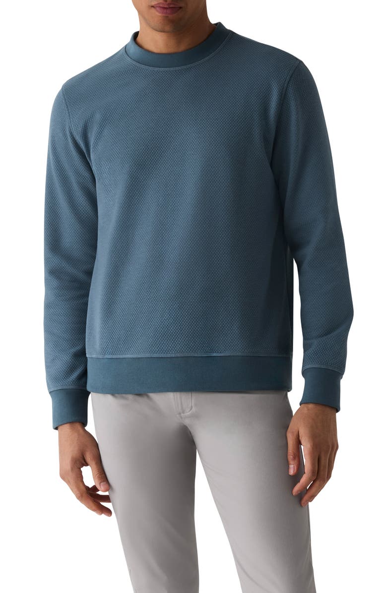 Greyson Troy Performance Sweatshirt, Main, color, Vintage Indigo
