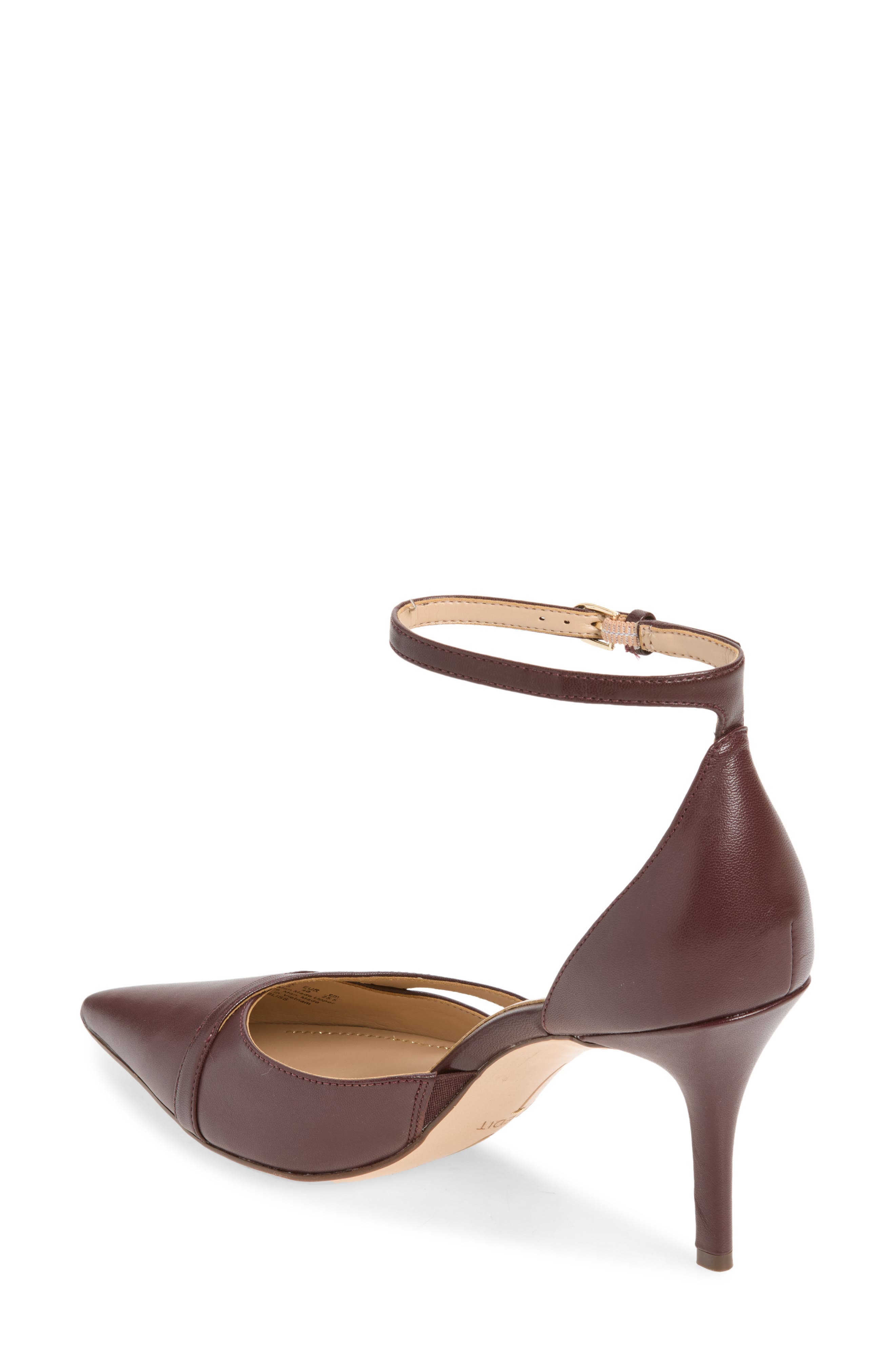 Bliss Ankle Strap Pump, Alternate, color, SMOKY SANGRIA