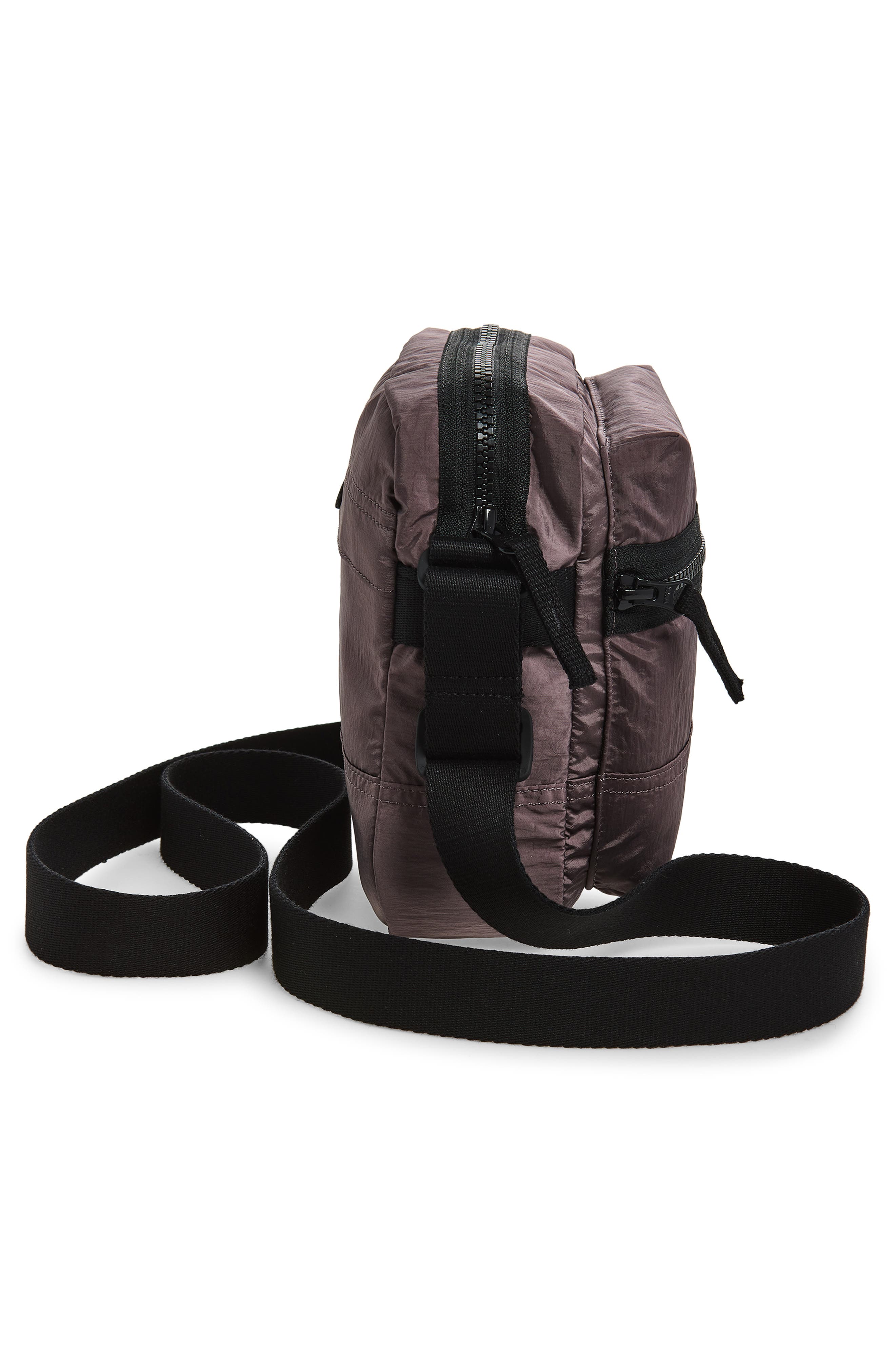 Stone Island Nylon Crossbody Bag, Alternate, color, Purple Grey