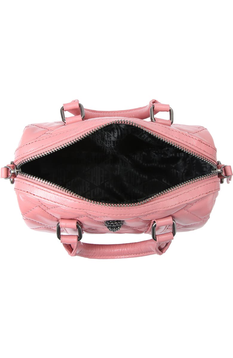 Kurt Geiger London Kensington Boston Quilted Leather Crossbody Bag, Alternate, color,