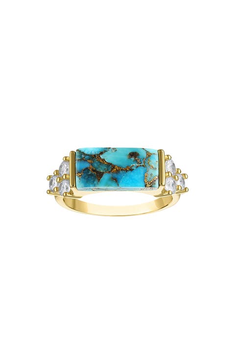 Composite Turquoise Ring