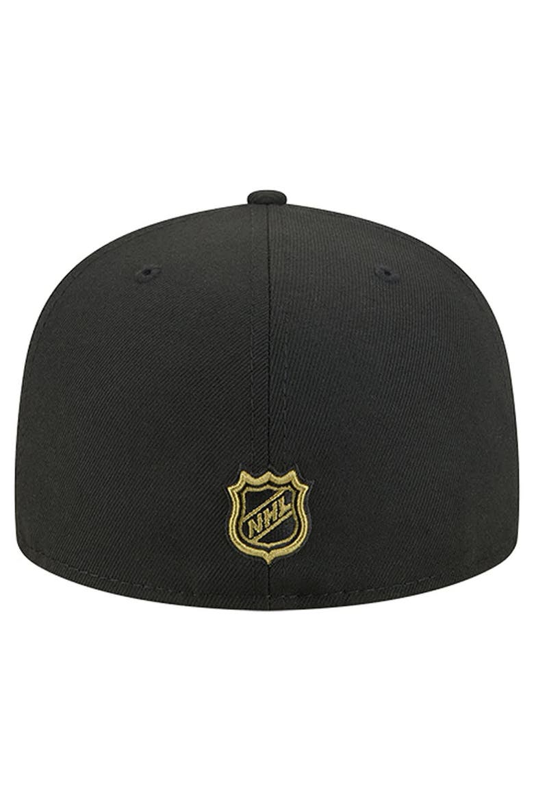 Men's New Era  Black Carolina Hurricanes Military Appreciation Digital Camo Stars 59FIFTY Fitted Hat, Alternate, color, Black