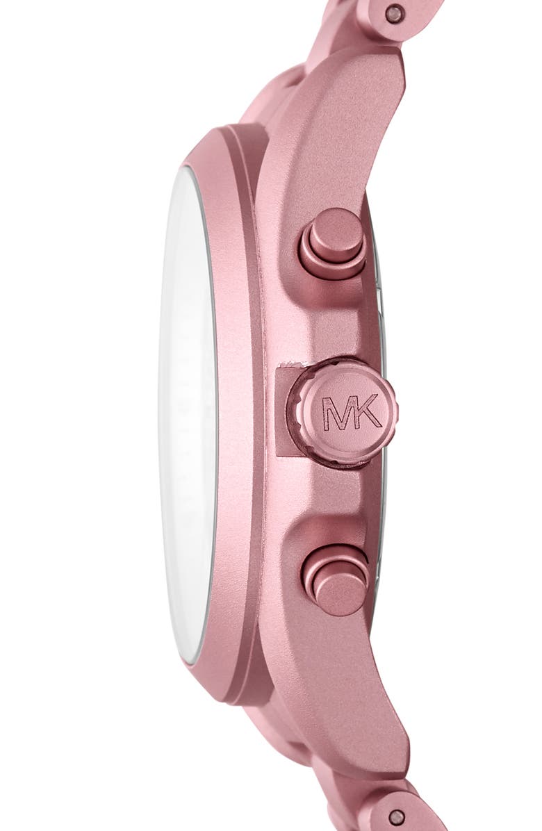 Michael Kors Bradshaw Crystal Pavé Chronograph Bracelet Watch, 43mm, Alternate, color,