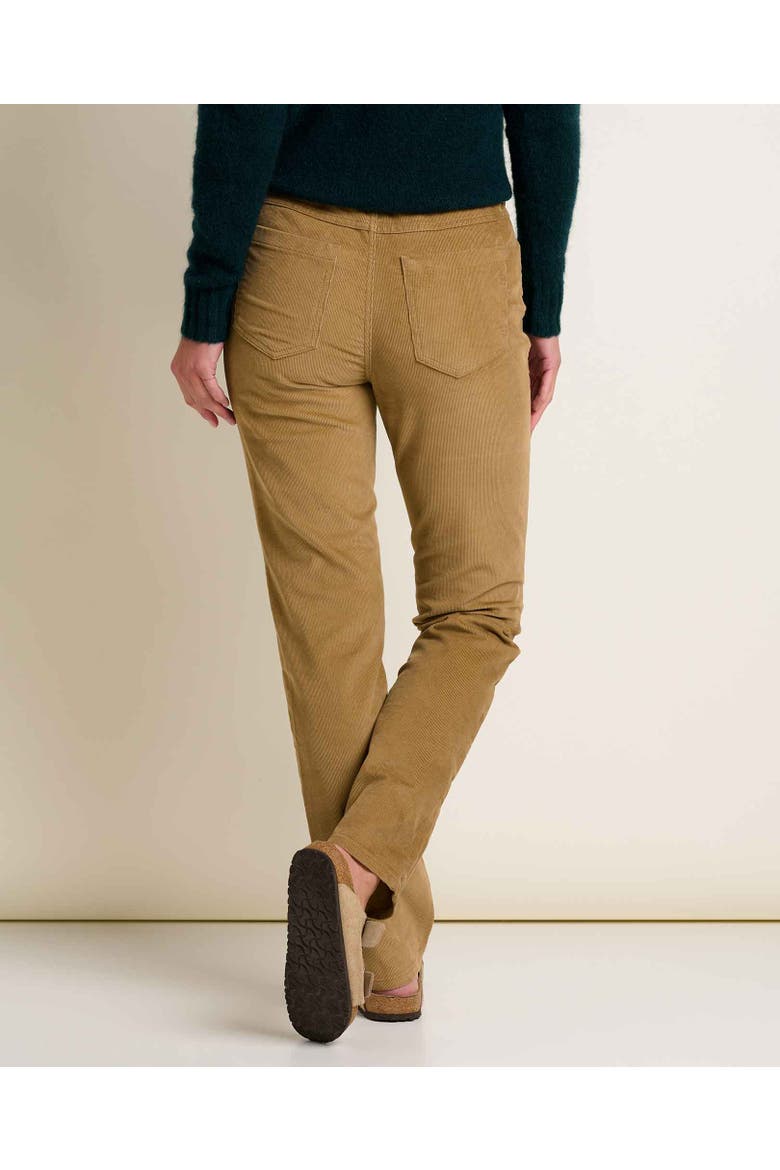 Women's Coaster Cord Slim Pant, Alternate, color, Honey Brown