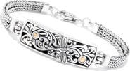 SAMUEL B. Dragonfly Filigree Two-Tone Bracelet