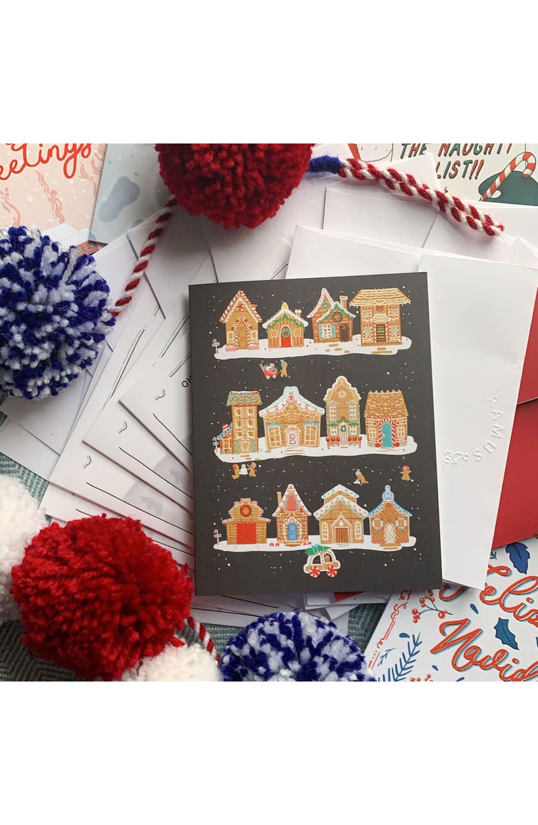 Ramus & Co Holiday/Christmas Yeti Assorted Set of Greeting Cards, Alternate, color, Multi-Pack