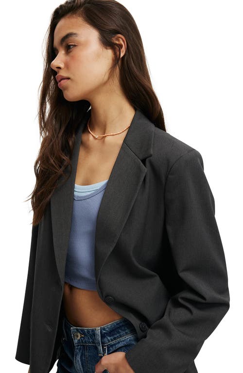 Shop Cotton On Lolita Blazer In Charcoal