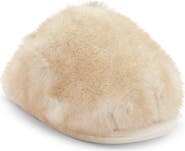 Steve Madden Poof Faux Fur Slipper