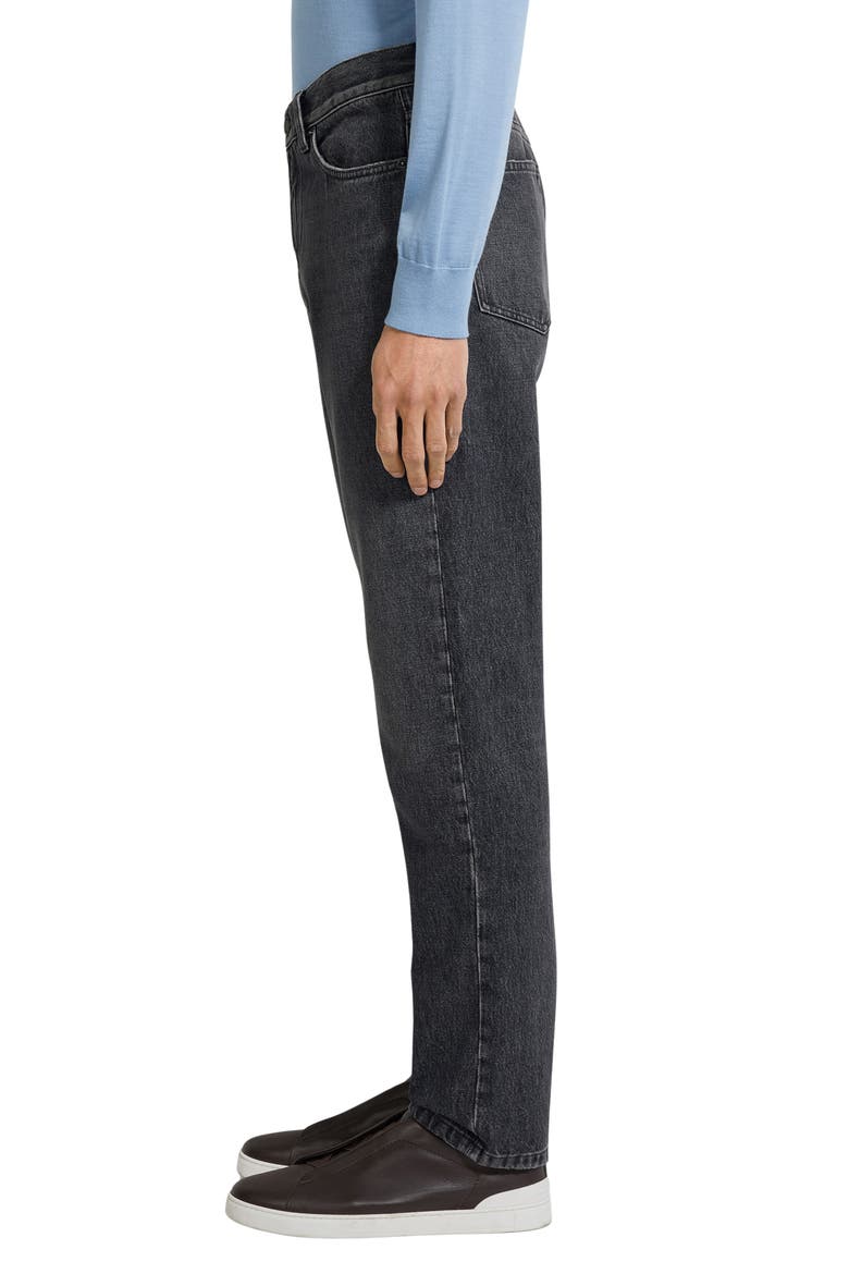 Roccia City Fit Jeans, Alternate, color, DARK GREY