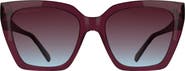 Kendra Scott Dira 56mm Gradient Tea Cup Sunglasses
