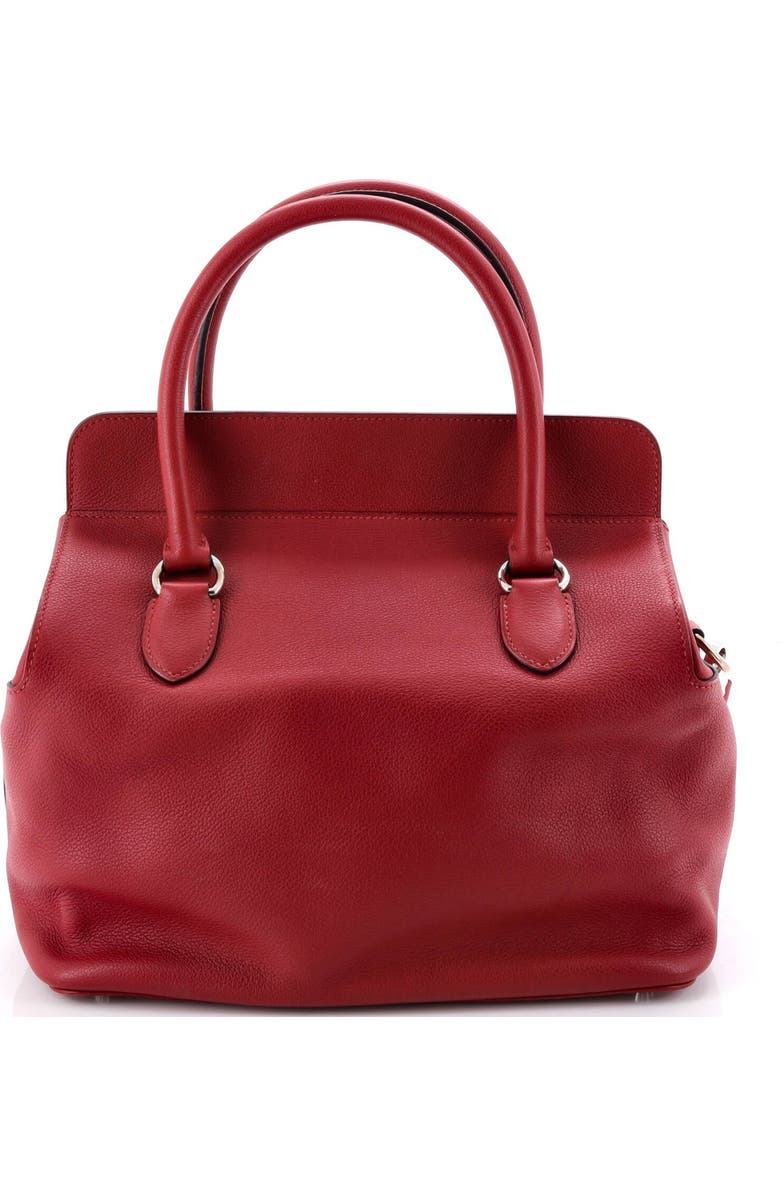 Pre-Owned Hermes Toolbox Bag Evercolor 26, Alternate, color, Rouge Grenat